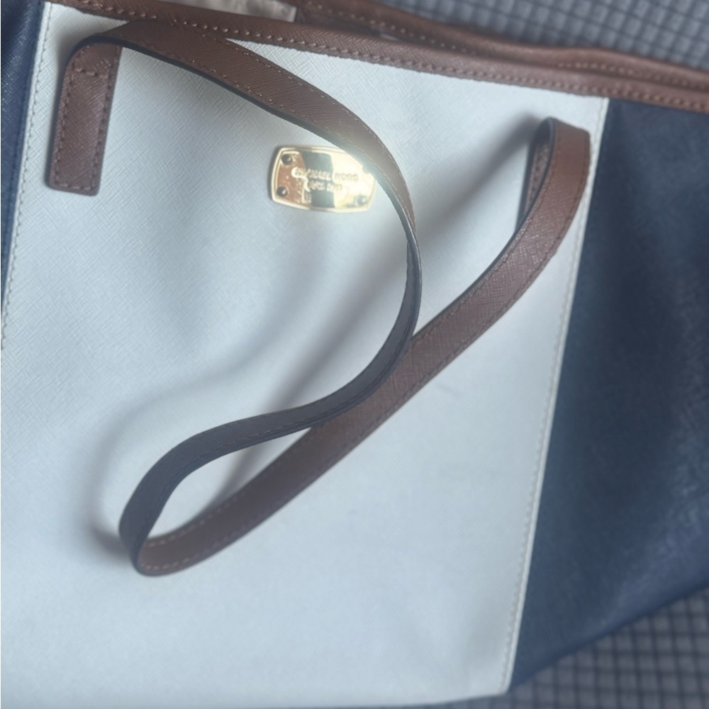 Michael Kors  Two-Tone Leather Bag